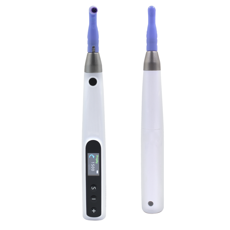 Pieza de mano de profilaxis de higiene dental eléctrica inalámbrica ajustes giratorios de 360° y 6 velocidades