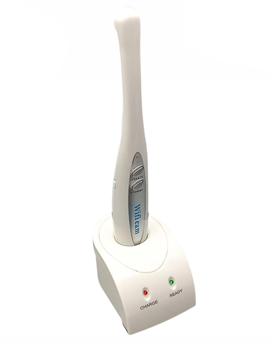 Cámara intraoral oral WiFi inalámbrica dental MD-100 para teléfono móvil y iPad