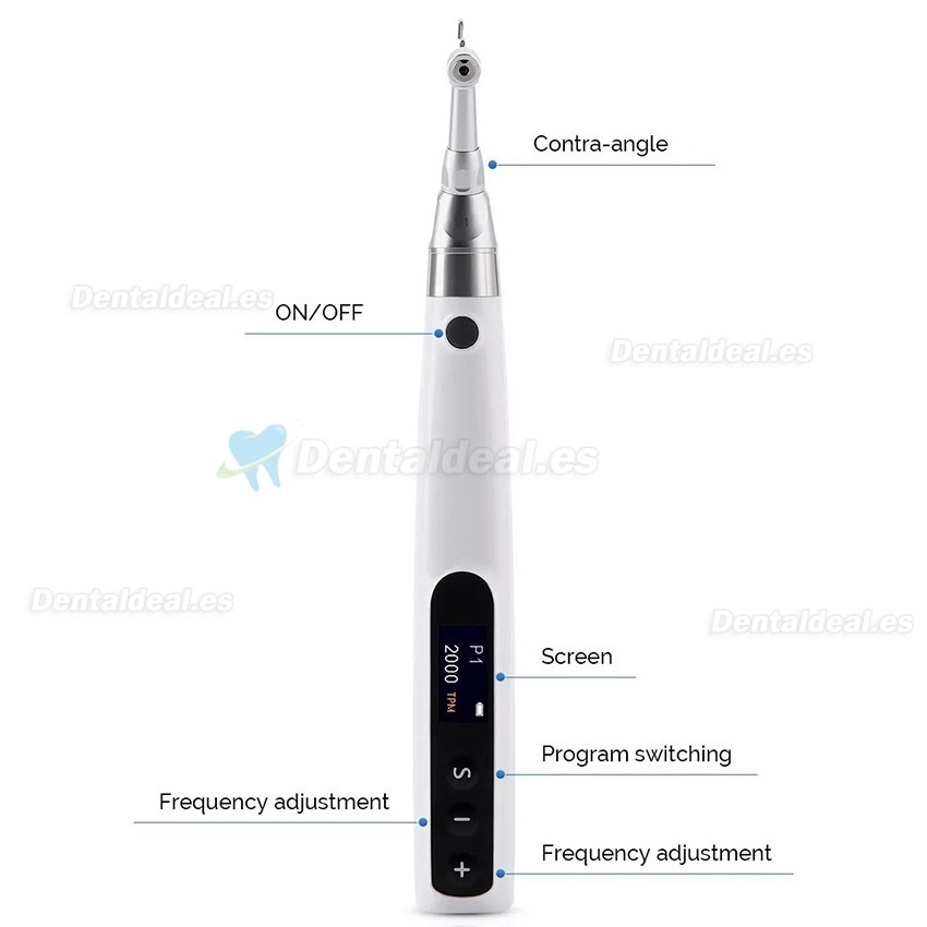 Kit de pieza de mano de ortodoncia de reducción interproximal eléctrica IPR con 5 tiras