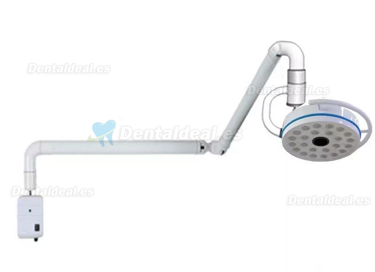 Lámpara quirúrgica dental de pared de 72w luz de examen sin sombras 24 LED