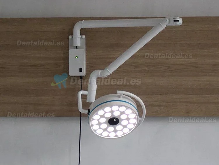 Lámpara quirúrgica dental de pared de 72w luz de examen sin sombras 24 LED