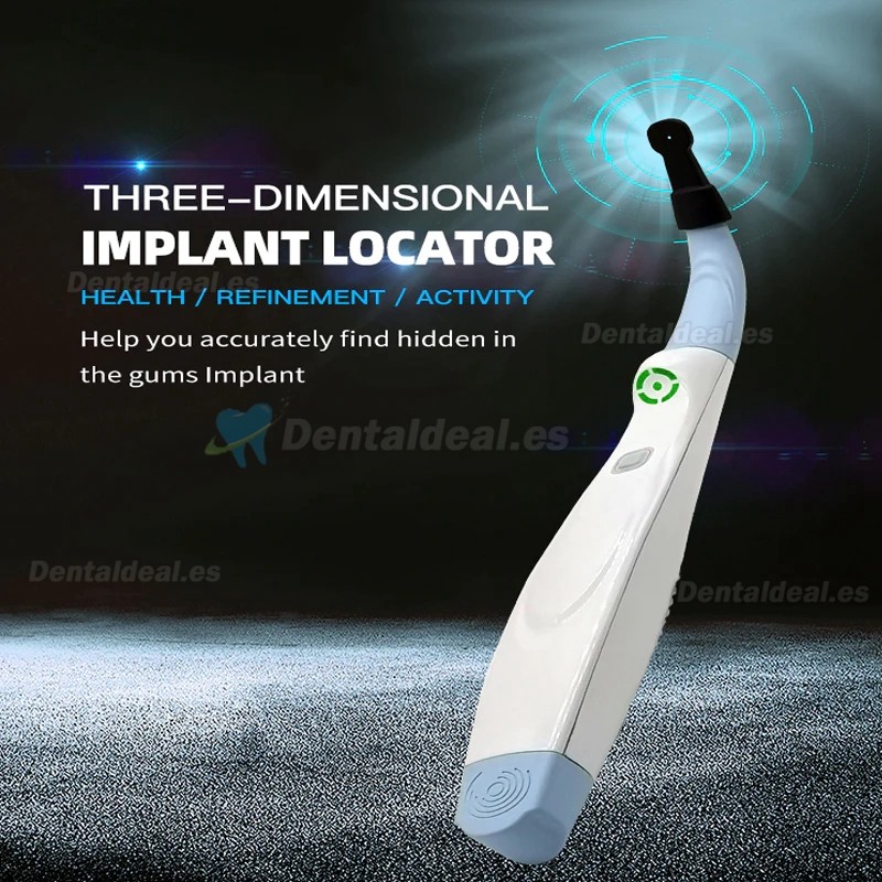 Localizador de implantes dentales detector de implantes sensor giratorio tridimensional