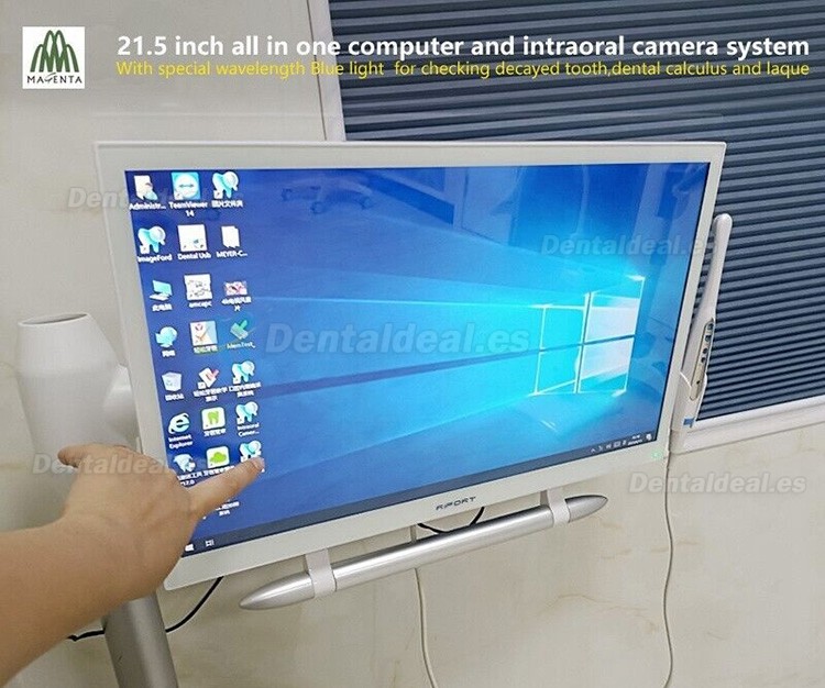 Magenta YF-2200P+ Monitor LCD de 21,5 pulgadas Pantalla táctil Cámara intraoral VGA+HDMI