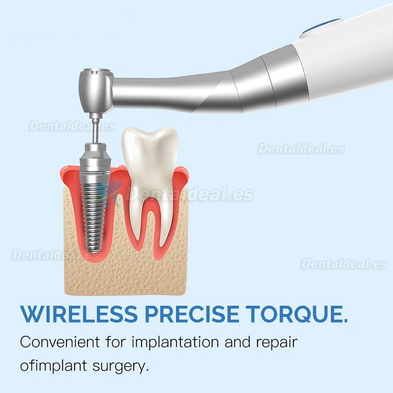 Kit de llave dinamométrica universal inalámbrica eléctrica para implantes con 16 destornilladores