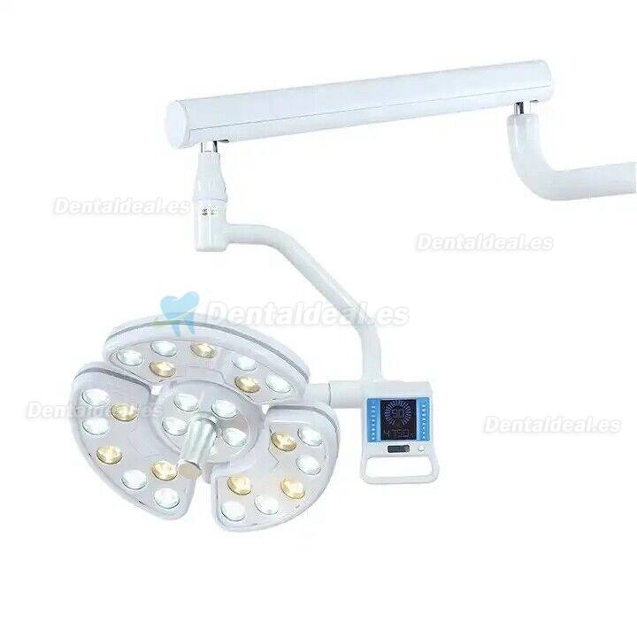 P138 Luz quirúrgica LED dental montada en poste para sensor de pantalla táctil de unidad de sillón dental