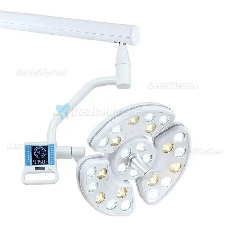 P138 Lámpara quirúrgica LED dental montada en poste para sillón dental con sensor de pantalla táctil