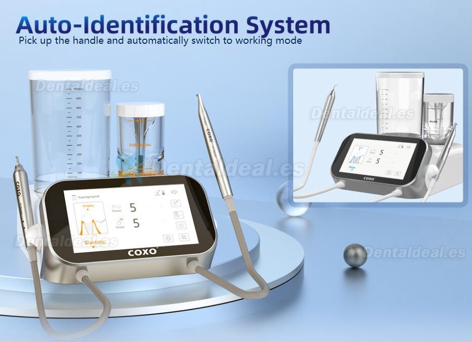 YUSENDNET COXO PT MASTER Escalador ultrasónico + aeropulidor dentales