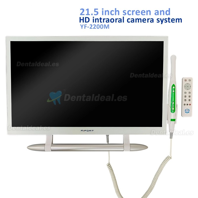 YF-2200M 21.5 Inch Cámara intraoral dental HD con monitor con soporte para sillón dental